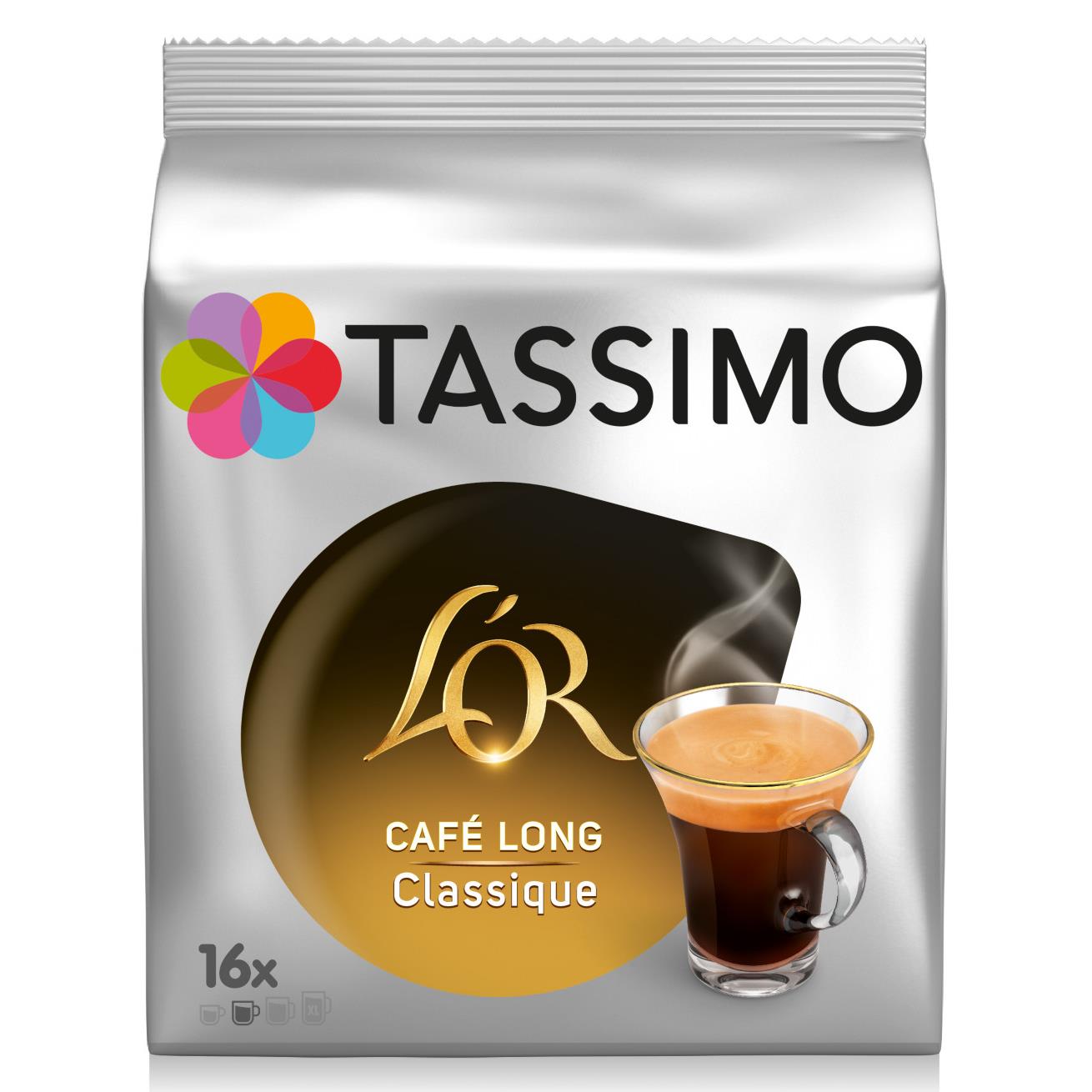 Caf Tassimo L'Or Long Classique - sachet de 16 doses
