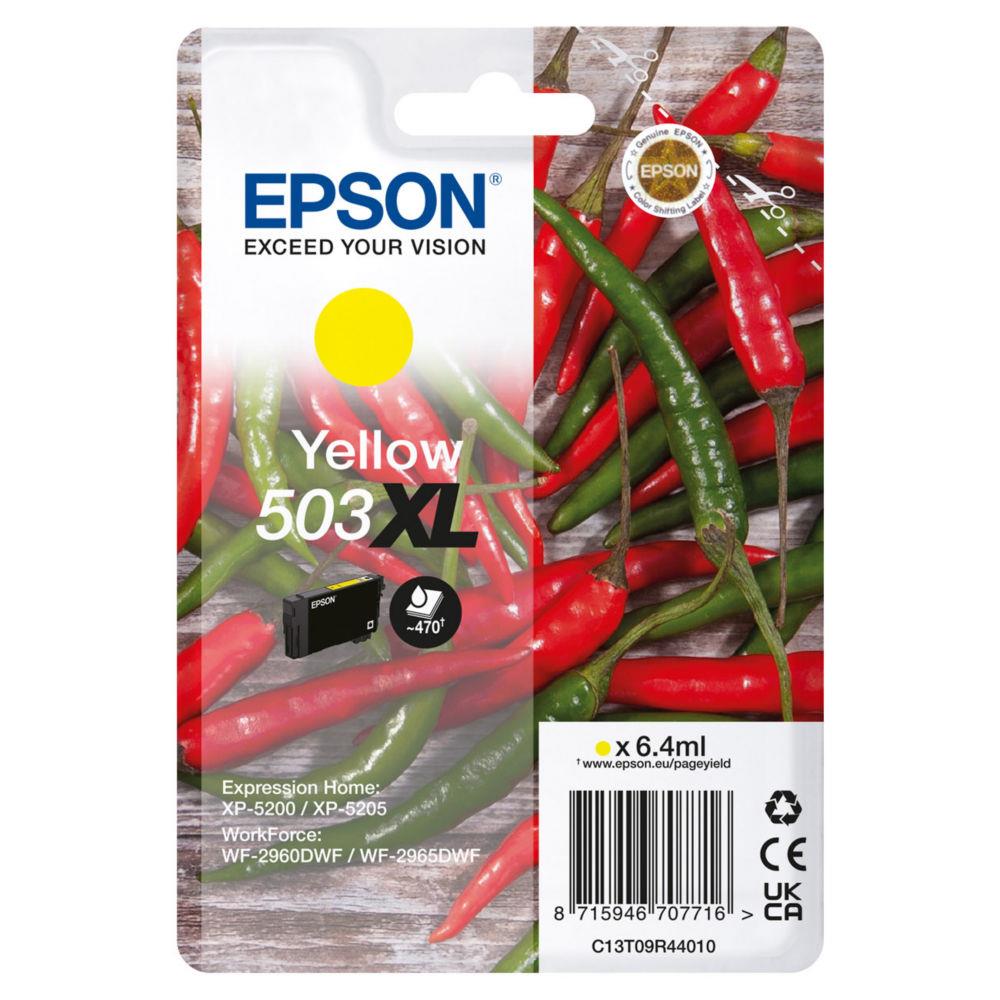 Cartouches pour imprimantes - Epson 503xl cartouche d'encre 1 pice(s) original rendement lev (xl) jaune