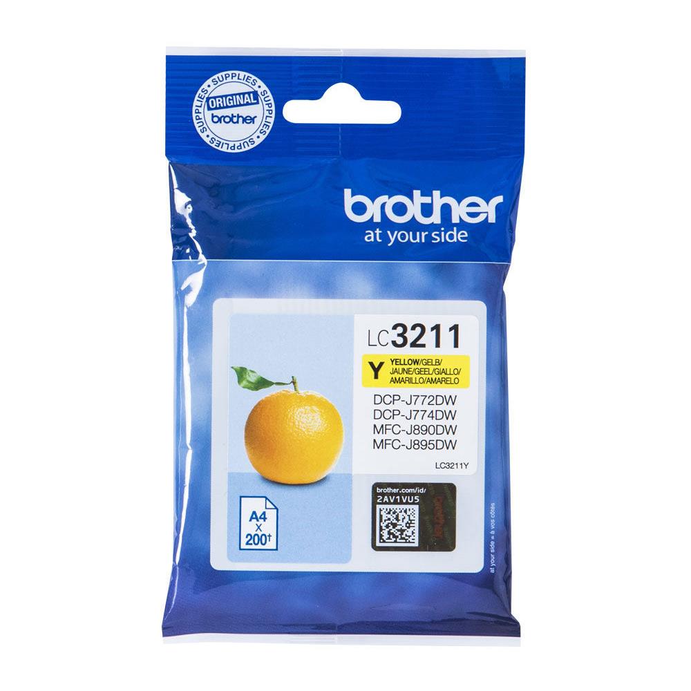 Cartouches pour imprimantes - Brother lc3211y - cartouche d'encre originale - jaune