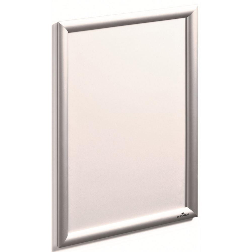 Cadre d'affichage Durable A3 clipsable - Coloris aluminium