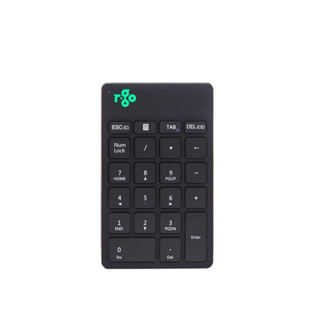 R-go tools clavier r-go numpad break, clavier numrique ergonomique avec logiciel de pause, bluetooth, noir
