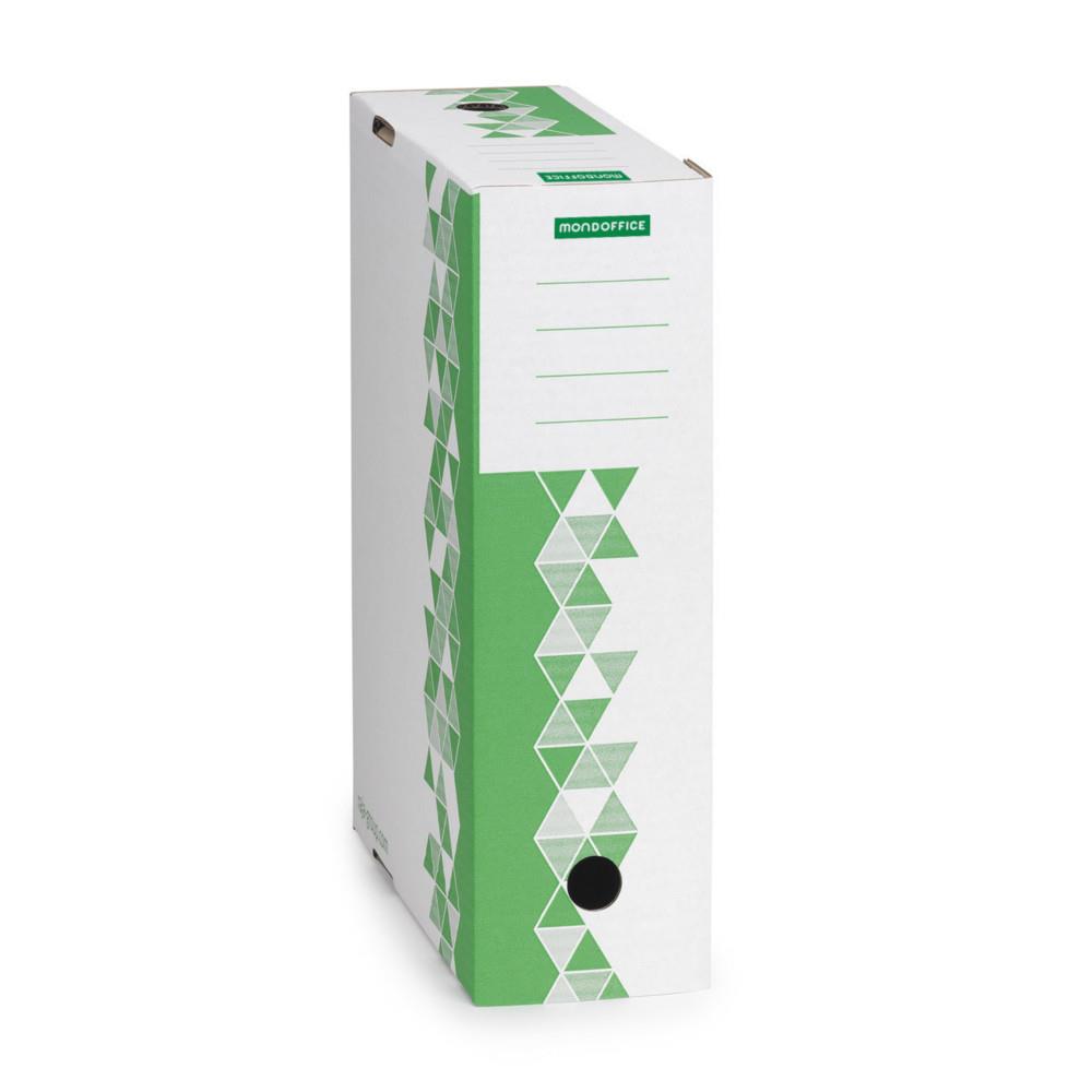 Bo�te archives Mondoffice Premium - Dos 10 cm - Vert - Lot de 10