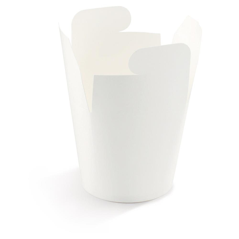 Pot  ptes en carton 78cl fermeture  croisillon Blanc - lot de 50