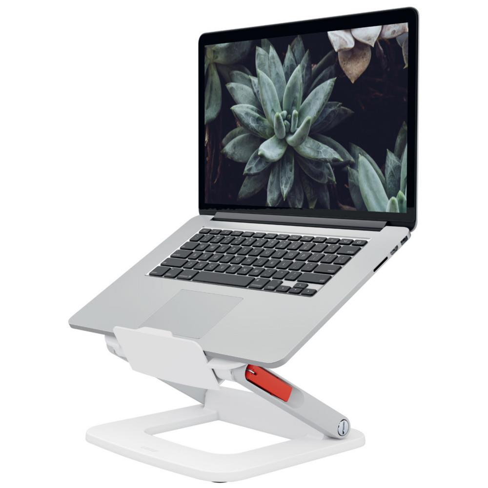 Support multi-angles rglable Leitz Ergo pour ordinateur portable - Blanc