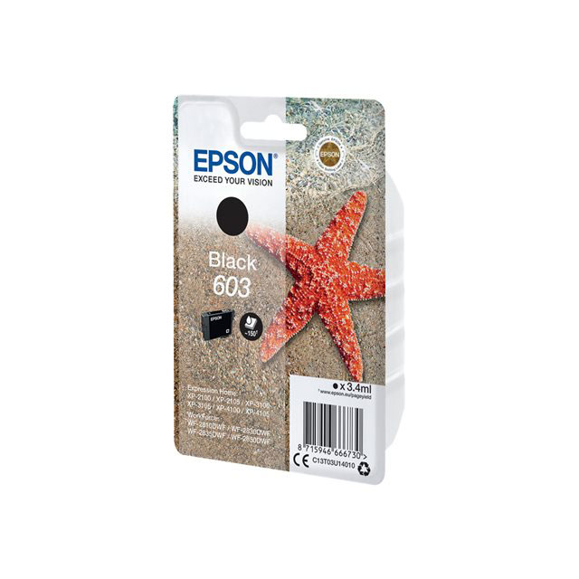 Cartouches pour imprimantes - Epson singlepack black 603 ink