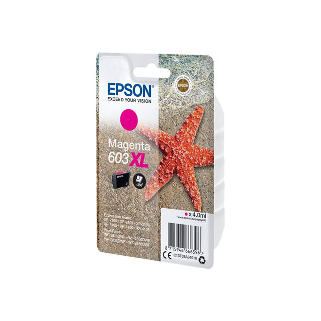 Epson singlepack magenta 603xl ink