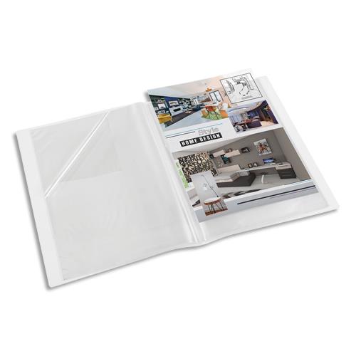 Protge-documents A3 - 40 vues 20 pochettes - couverture 7/10e - pochettes 7/100e - translucide