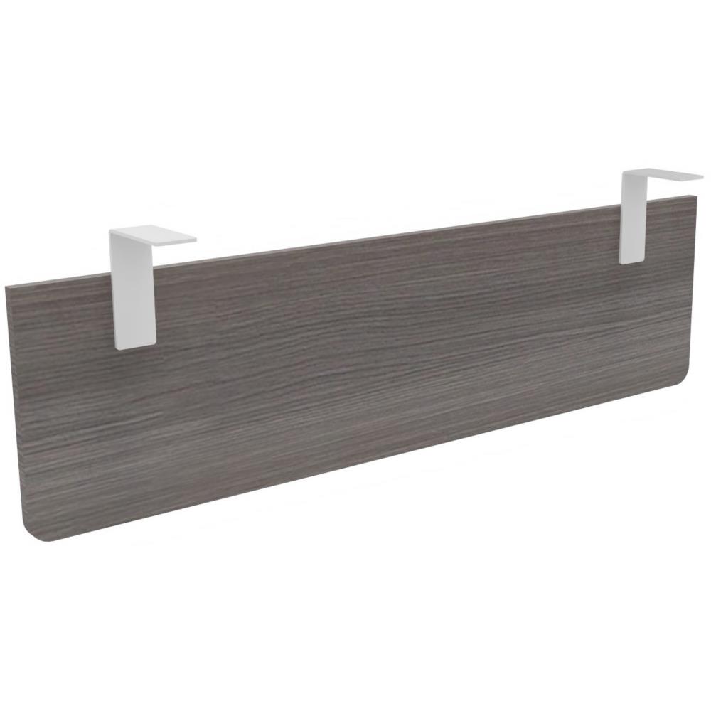 Voile de fond Triomphe , E-Link m�lamin� C�dre - Pour bureau L 140 cm fixation blanche