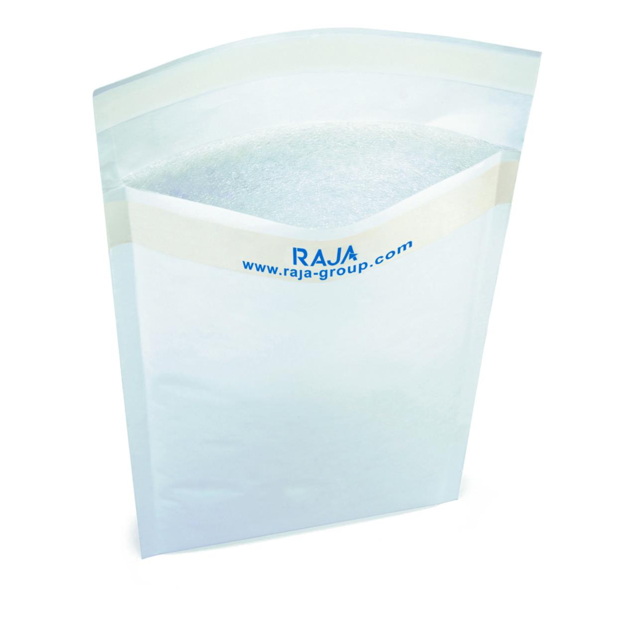 Pochette matelasse Raja en mousse Eco - 10 x 16 cm - Papier extra-blanc 80 g/m (carton 200 units)