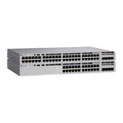 Cisco Catalyst 9200L - Network Essentials - commutateur - C3 - G�r� - 48 x 10/100/1000 + 4 x SFP+ 10 Go (liaison montante) - Montable sur rack