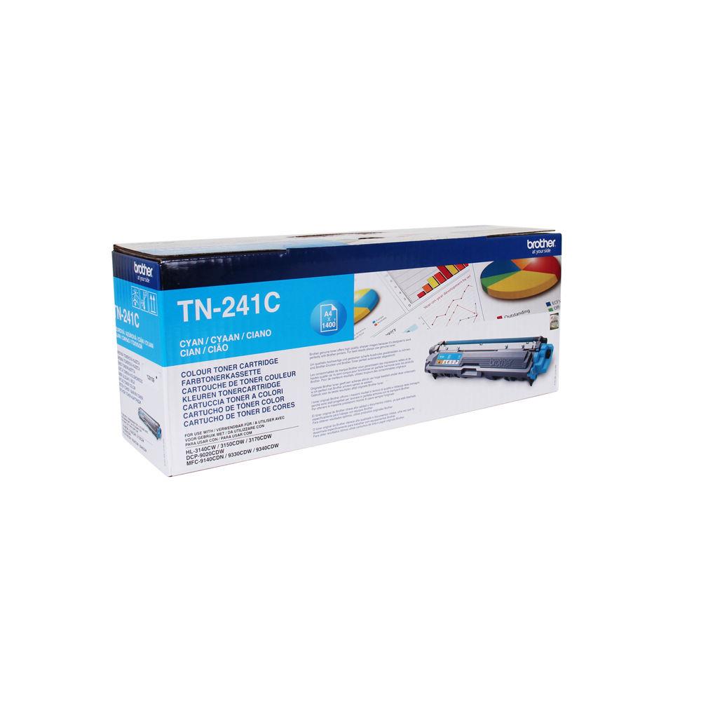Cartouches de toner - Brother tn-241c - cartouche de toner originale - cyan