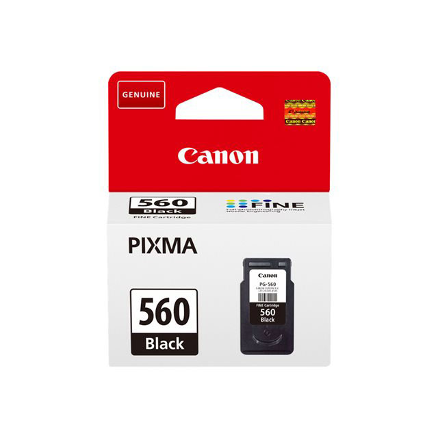 Cartouches pour imprimantes - Canon cartouche d'encre noire pg-560