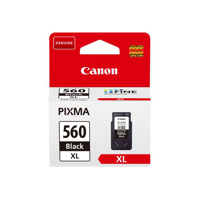 Cartouches pour imprimantes - Canon cartouche d'encre noire  haut rendement pg-560xl