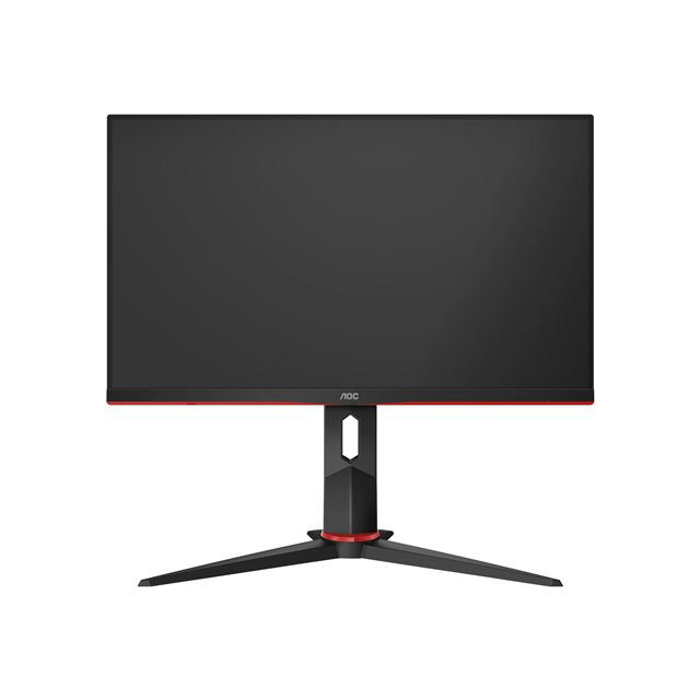 Aoc g2 24g2u5/bk cran plat de pc 60,5 cm (23.8") 1920 x 1080 pixels full hd led noir, rouge