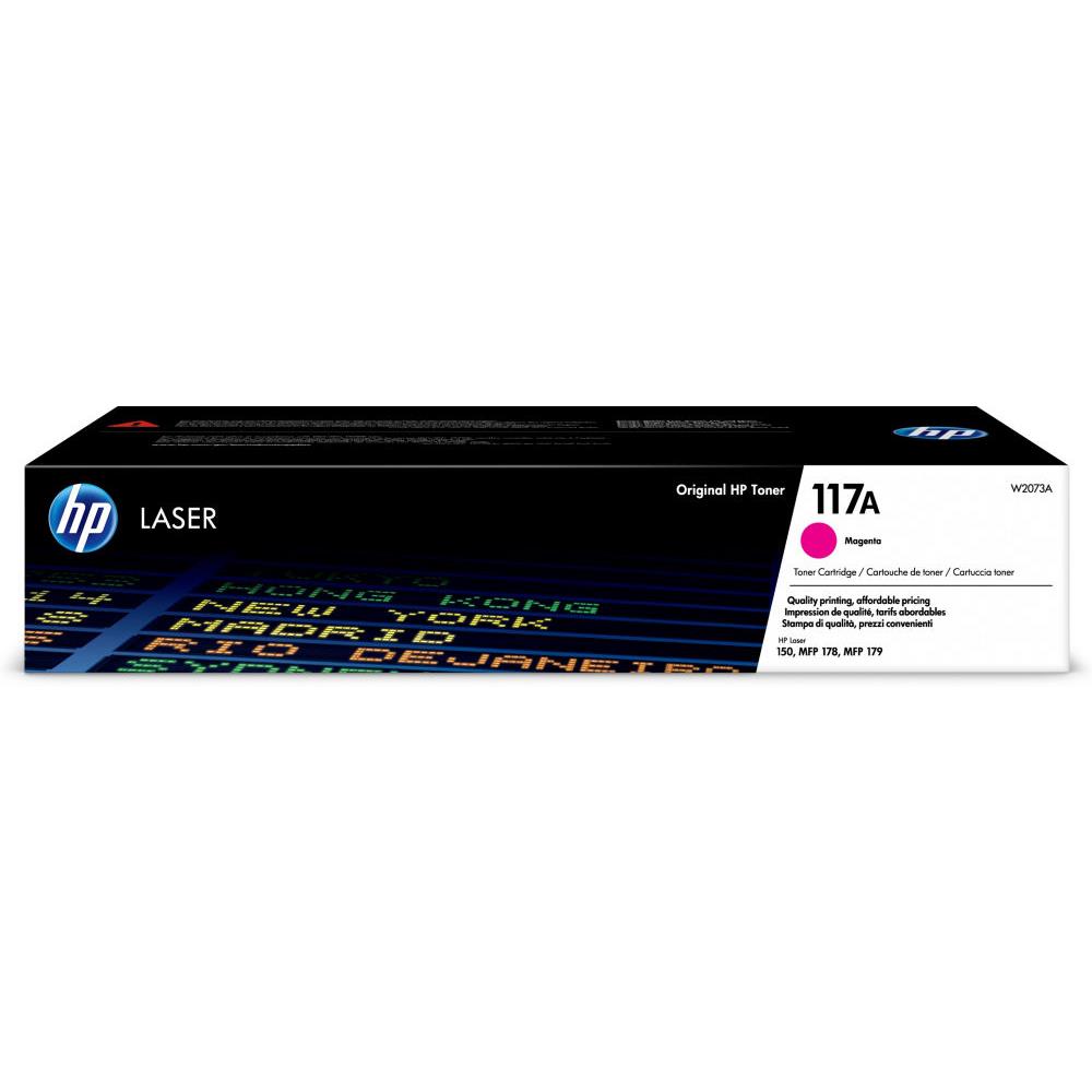 Cartouches de toner - Hp cartouche de toner laser authentique 117a, magenta