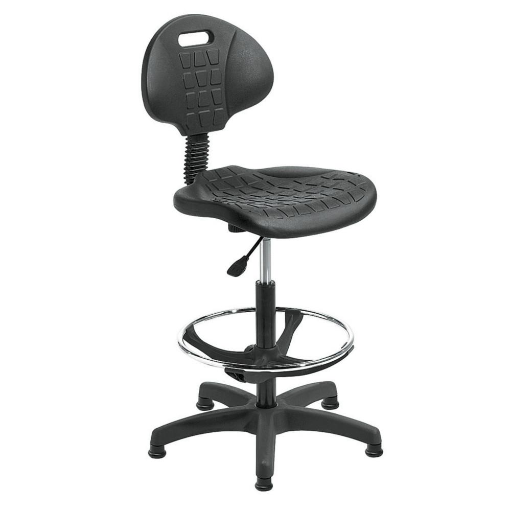 Sige de dessinateur standard sur patins - polyurthane - noir