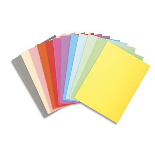Chemises Exacompta Forever - carte recycle 220g - coloris assortis - 24 x 32 cm - paquet de 100