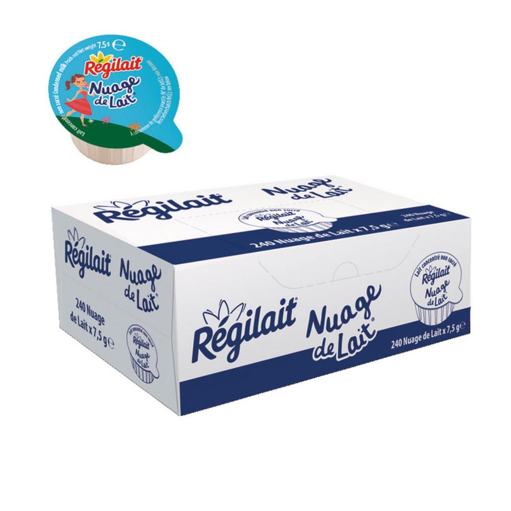 Lait entier concentr Regilait - Bote de 240 coupelles
