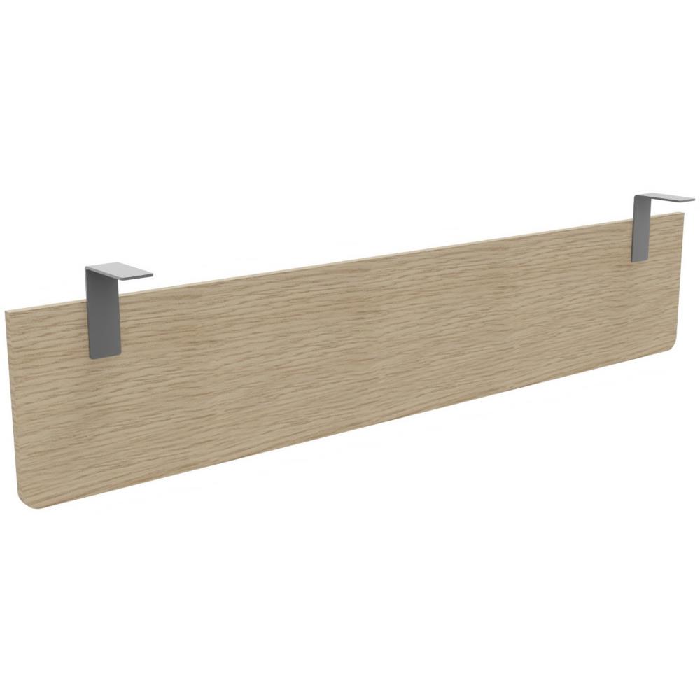 Voile de fond Triomphe , E-Link m�lamin� Ch�ne - Pour bureau L 180 cm fixation aluminium