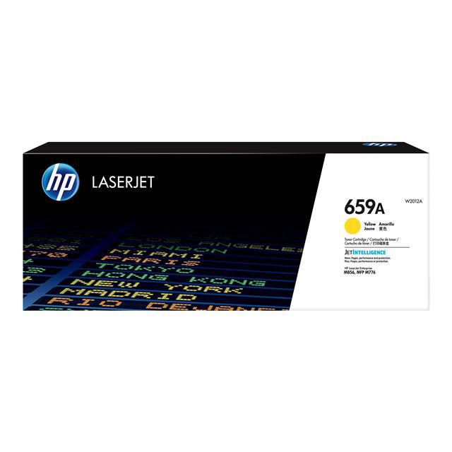 Cartouches de toner - Hp laserjet toner jaune 659a authentique