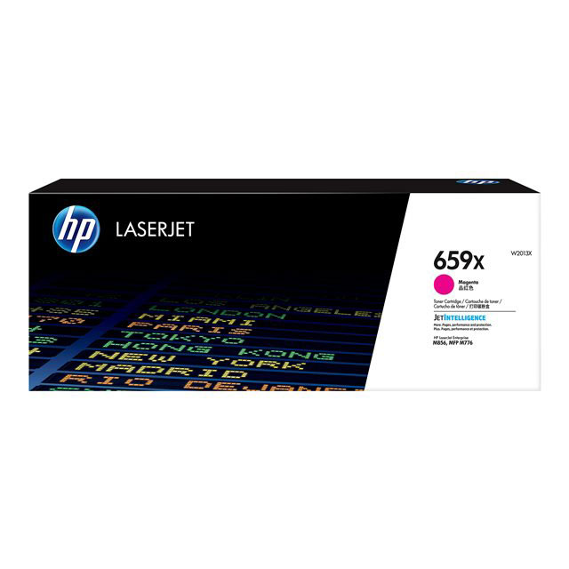 Cartouches de toner - Hp laserjet toner magenta 659x authentique grande capacit