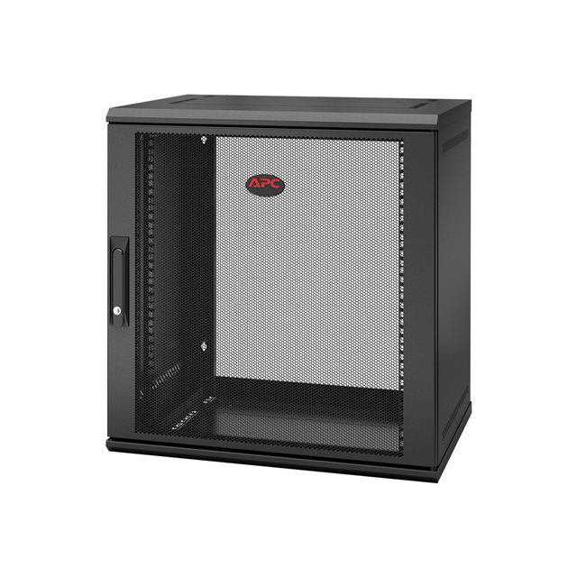 Apc netshelter wx ar112sh4 - 12u, armoire de brassage 19 pouces, montage mural, pr-assembl, profondeur 400 mm