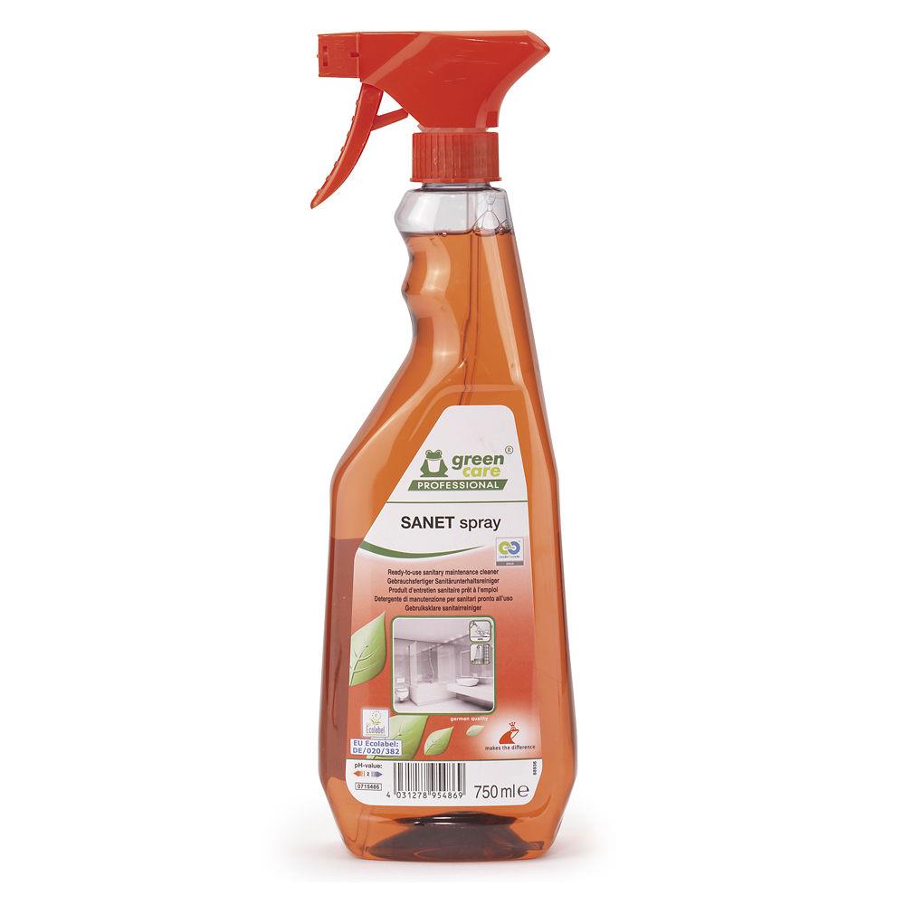 Dtartrant sanitaire Green care Sanet - Spray de 750 ml