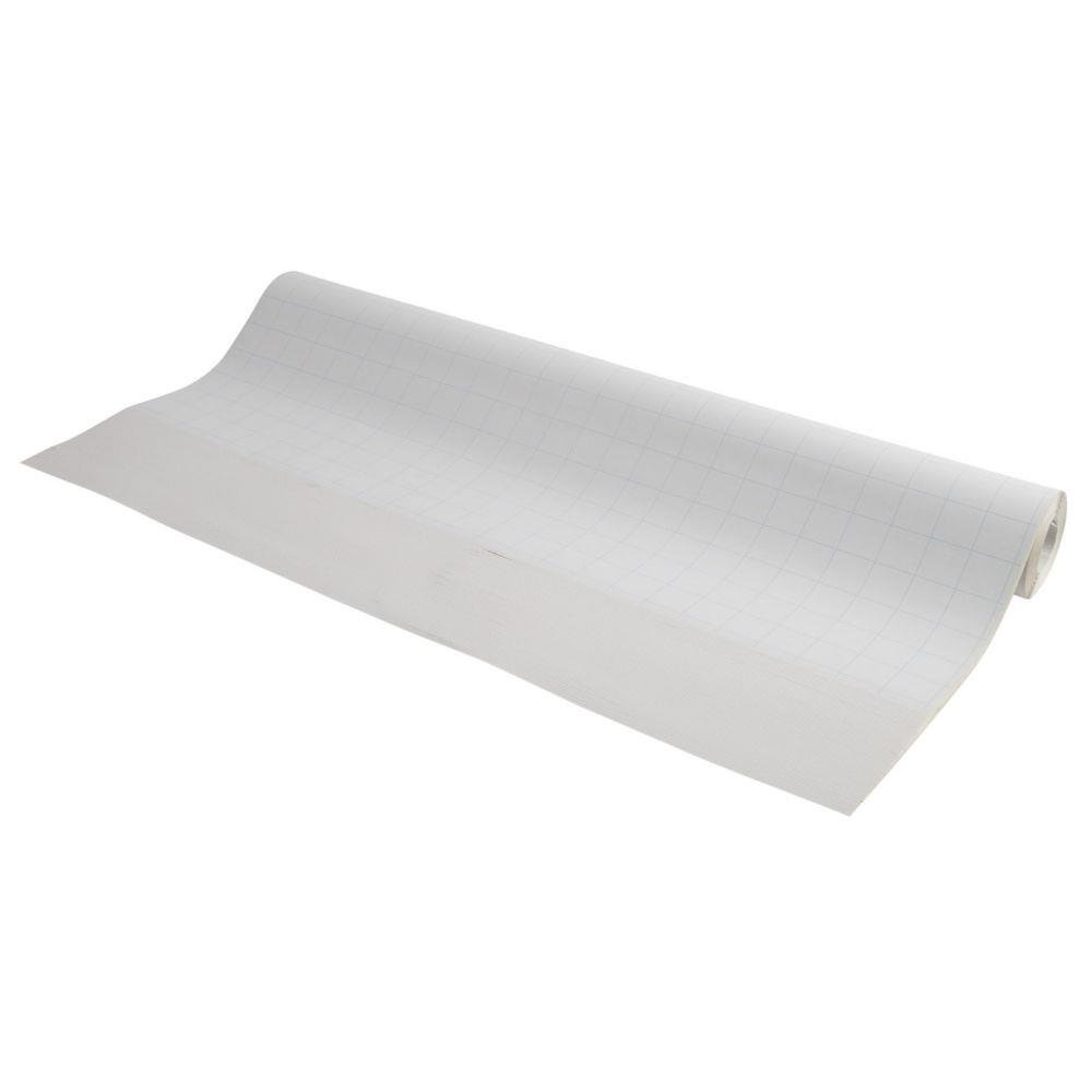 Recharge de papier quadrill Exacompta pour tableaux - blanc rglure bleue 60g - Rouleau de 48 feuilles 63 x 98 cm