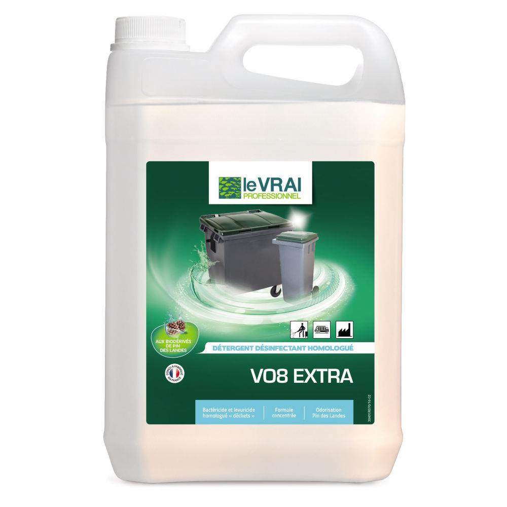 Dtergent dsinfectant vide-ordures le Vrai VO8 Extra -parfum pin des landes - 5L