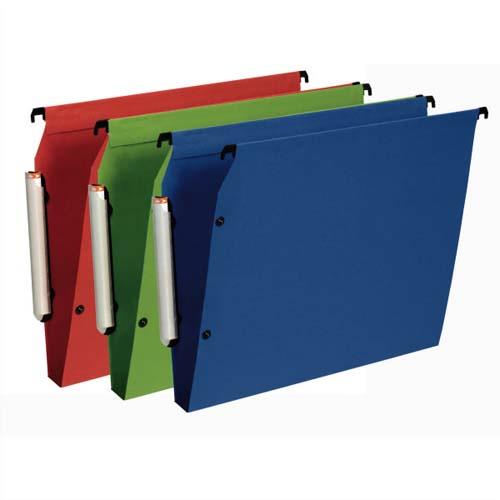 Dossiers suspendus LMG en polypro assortis Esselte - pour armoire - fond 30 - bote de 10