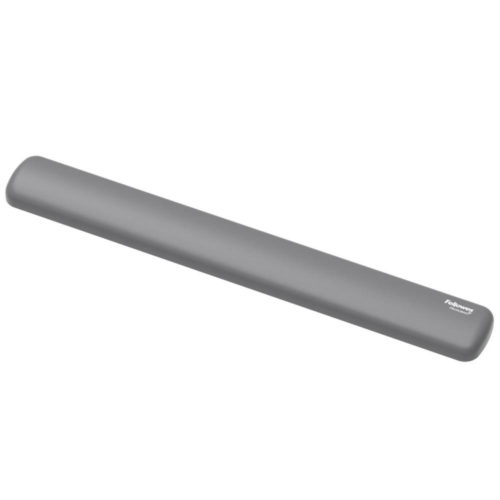 Repose-poignet Breyta Fellowes pour clavier classique - Coussin antibact�rien en silicone doux - L. 47 x P. 6 cm - Gris