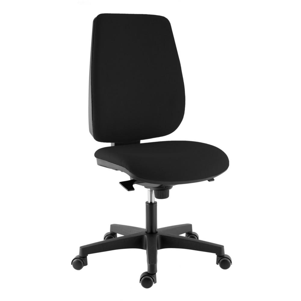 Si�ge de bureau Enkore tissu non feu M1 - Noir