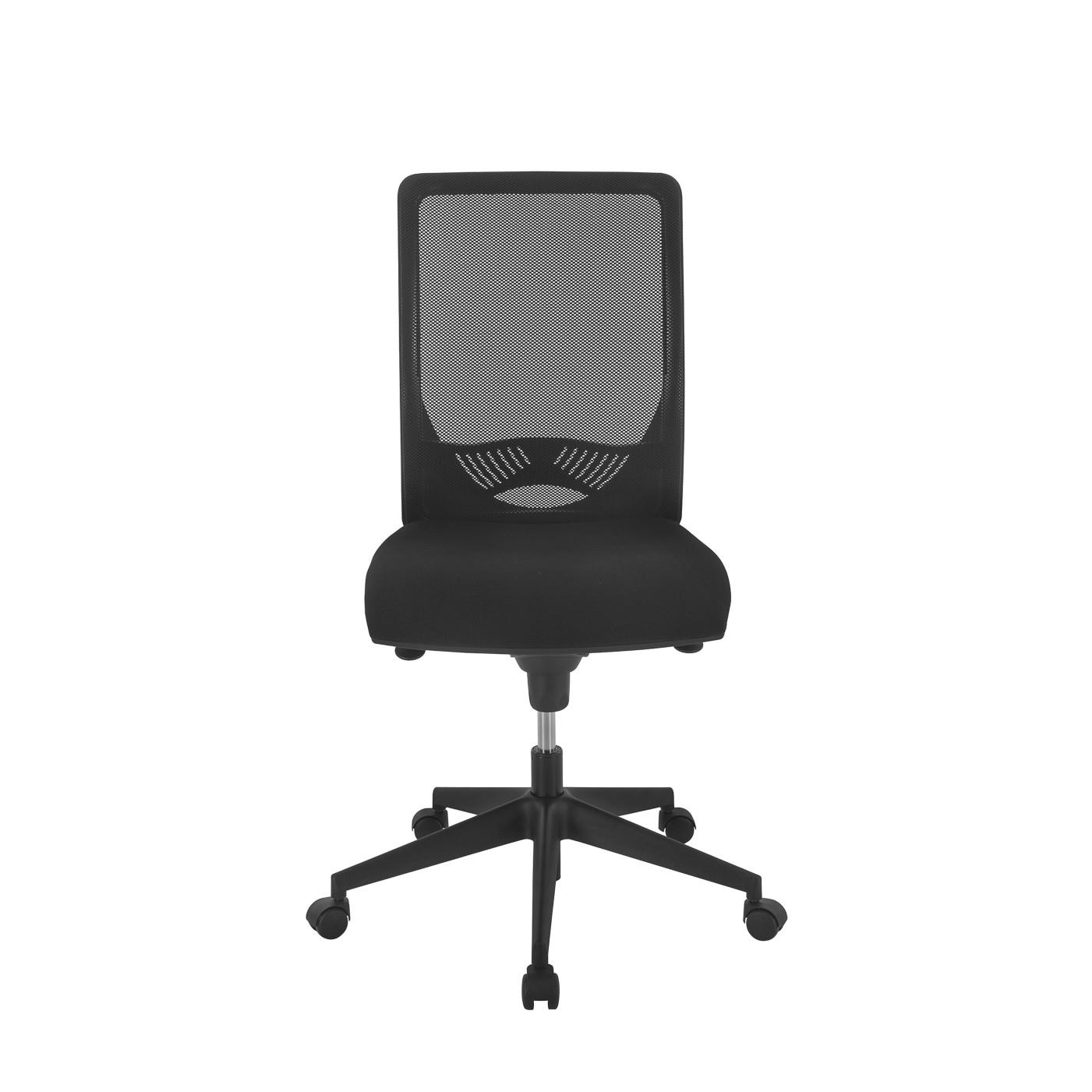 Si�ge de bureau Bridge maille,tissu - noir