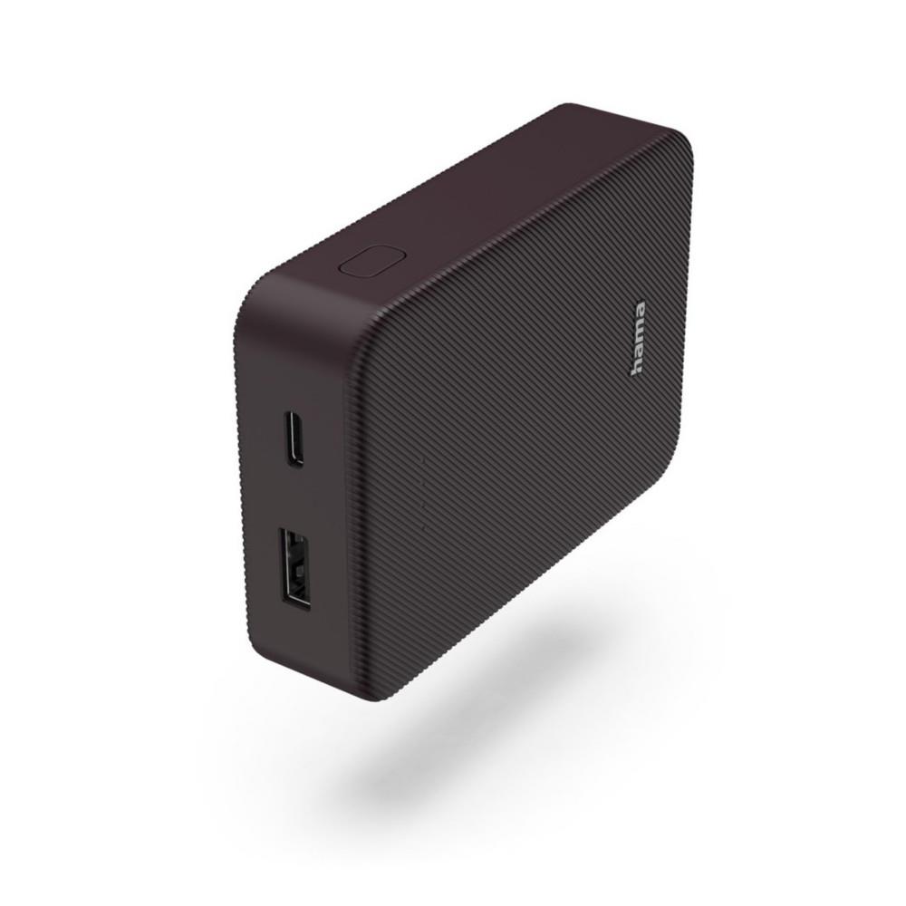 Batterie de secours externe (power bank) - Hama 00201712 banque d'alimentation lectrique lithium polymre (lipo) 10000 mah