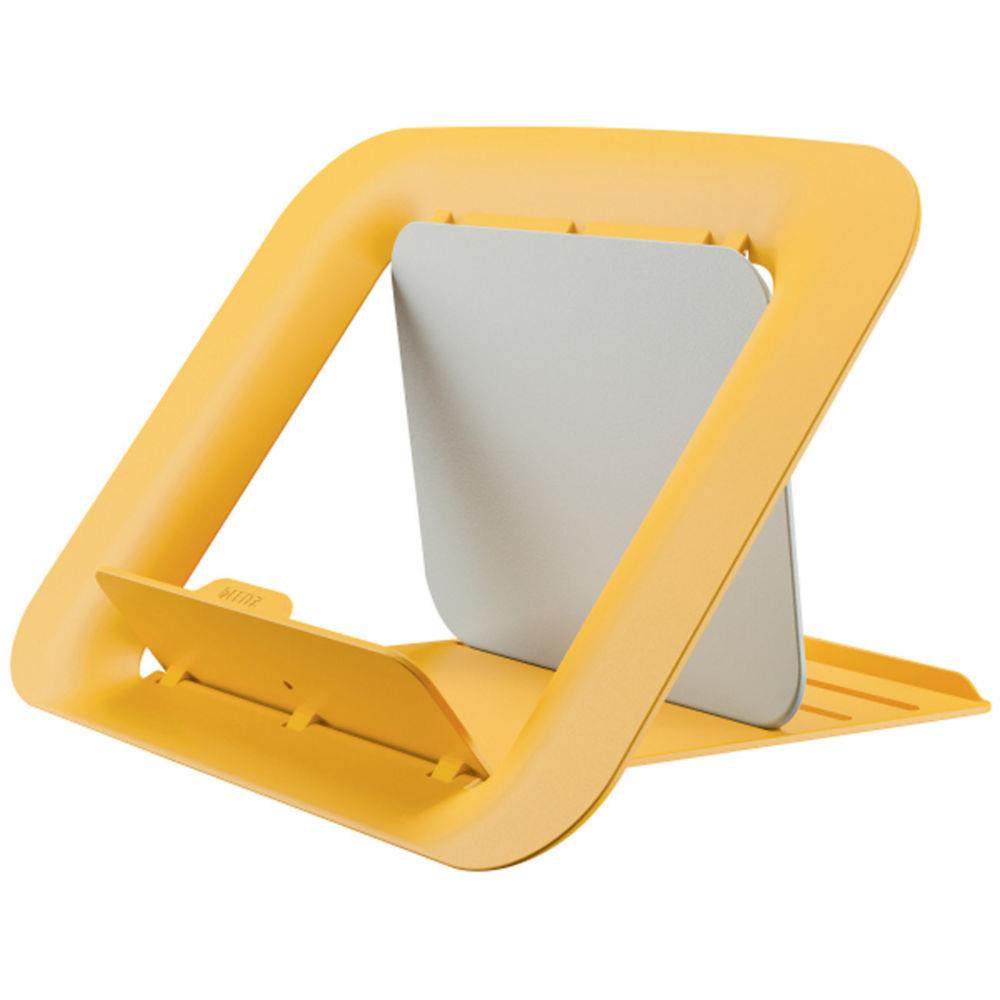 Support pour ordinateur portable rglable Leitz Ergo Cosy - Jaune