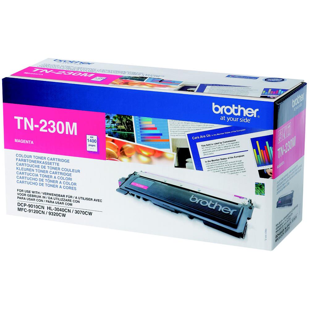 Cartouches de toner - Brother tn-230m - cartouche de toner originale - magenta