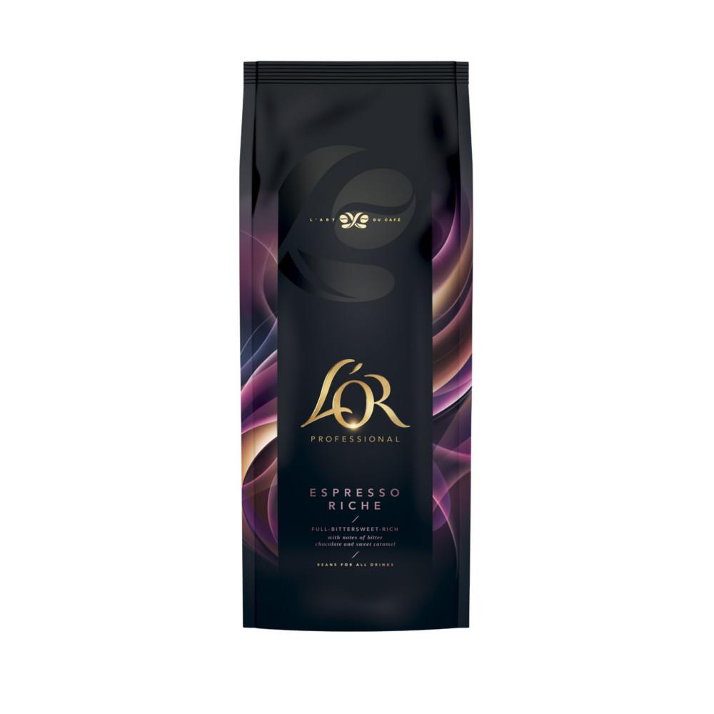 Professional Caf� L'OR en grains Espresso Riche - Paquet de 1 kg