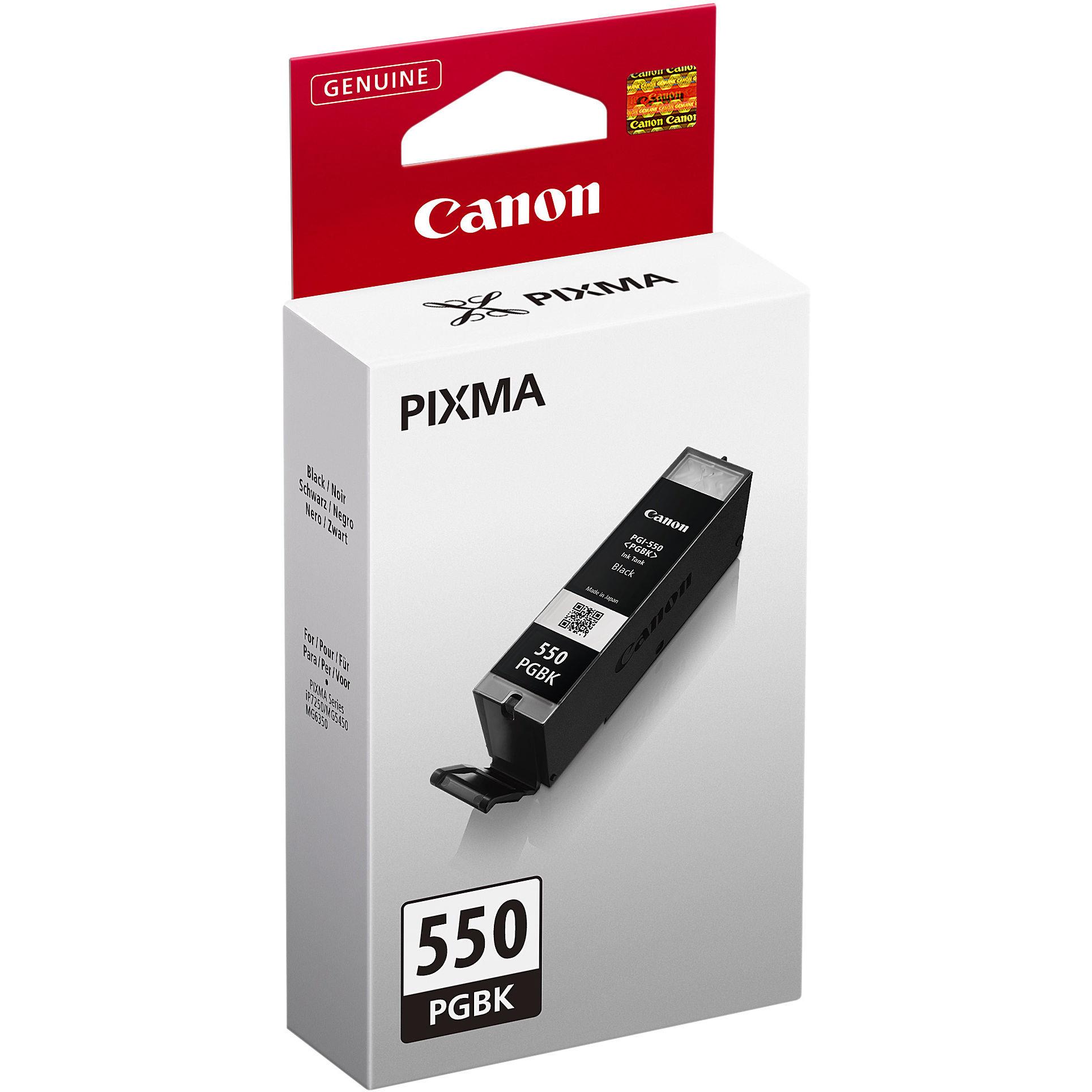 Cartouches pour imprimantes - Canon cartouche d'encre noire pigmente pgi-550 pgbk