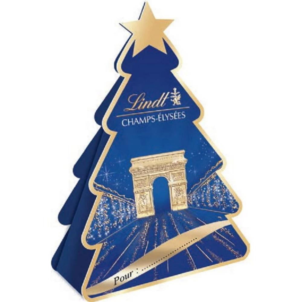 Sapin de Nel Champs-Elyses Chocolats Coeurs LINDT - 40 g