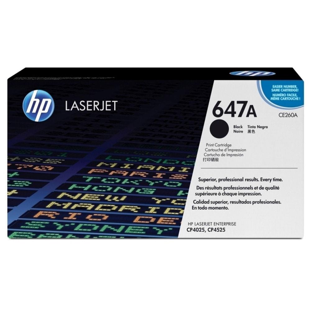 Cartouches de toner - Hp 647a toner laserjet noir authentique