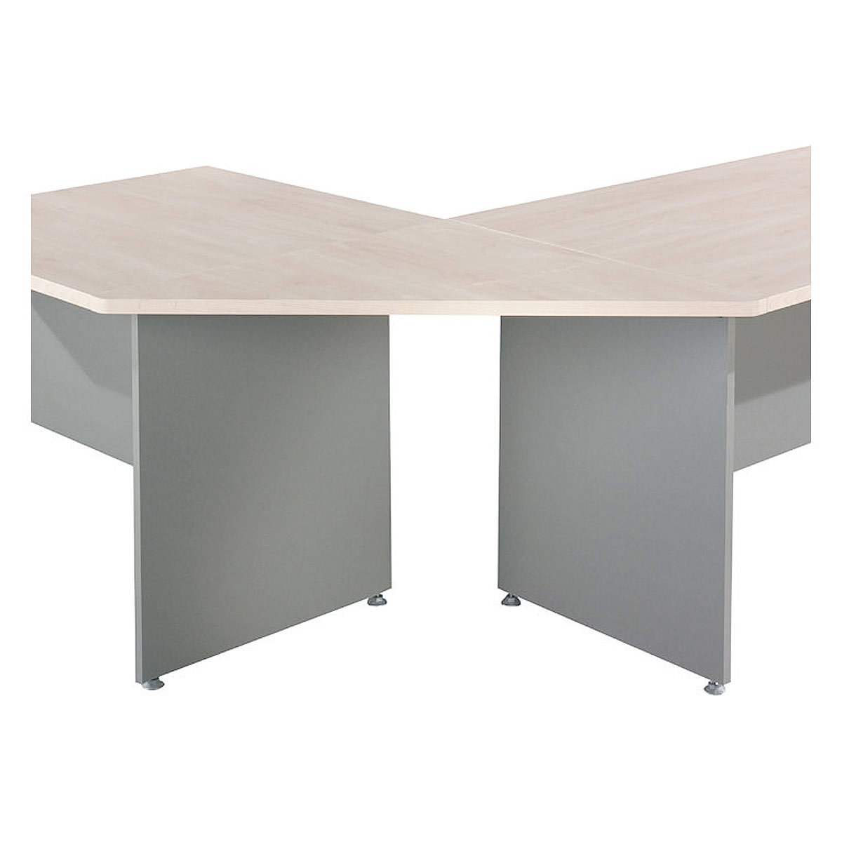 Angle trap�ze 90� pour bureau �rable gamme Budget