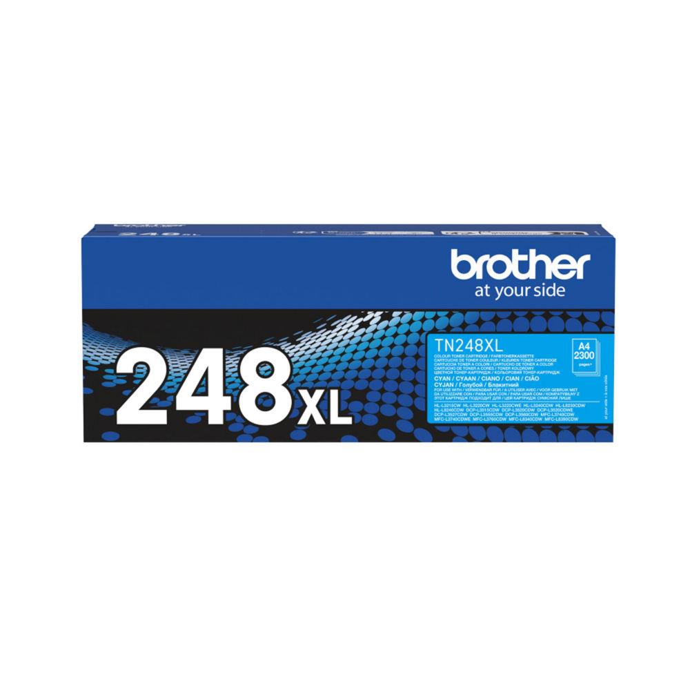 Cartouches de toner - Brother tn-248xlc cartouche de toner 1 pice(s) original cyan