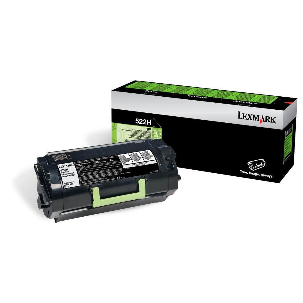 Cartouches de toner - Lexmark 522h cartouche de toner 1 pice(s) original noir