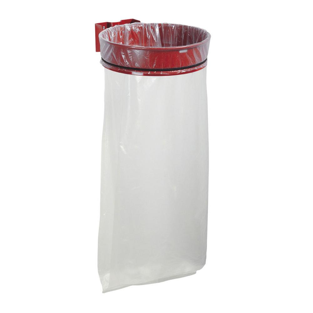 Support-sac mural sans couvercle Rossignol - 110 L - Rouge