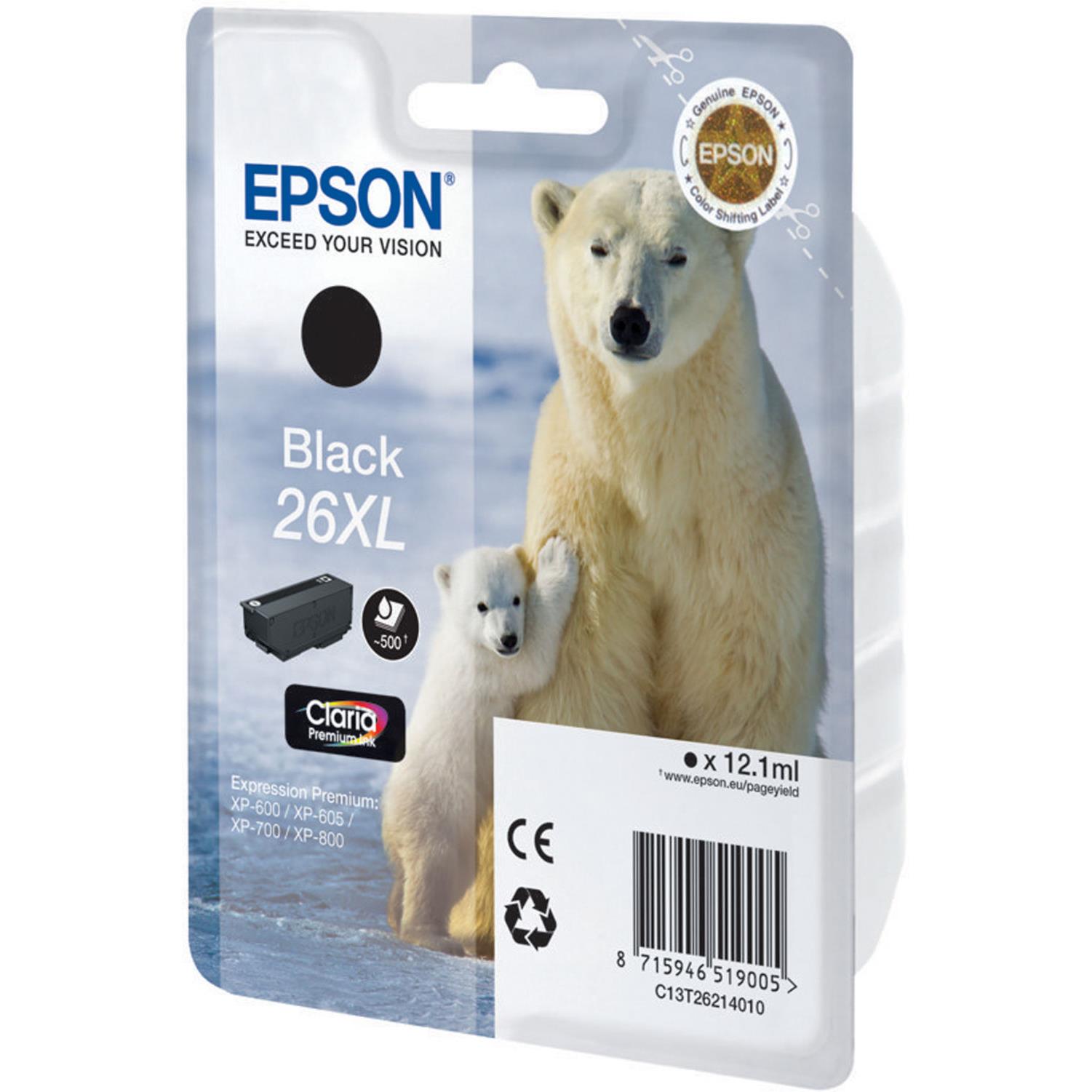 Cartouches pour imprimantes - Epson polar bear cartouche "ours polaire" - encre claria premium n photo (xl)