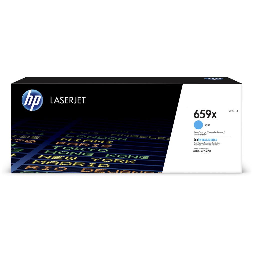 Cartouches de toner - Hp laserjet toner cyan 659x authentique grande capacit