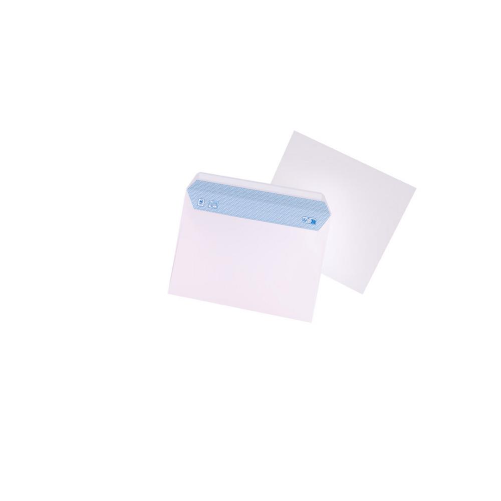 Enveloppe blanche La Couronne C5 162 x 229 mm 80g - Sans fen�tre - autocollante - Lot de 500