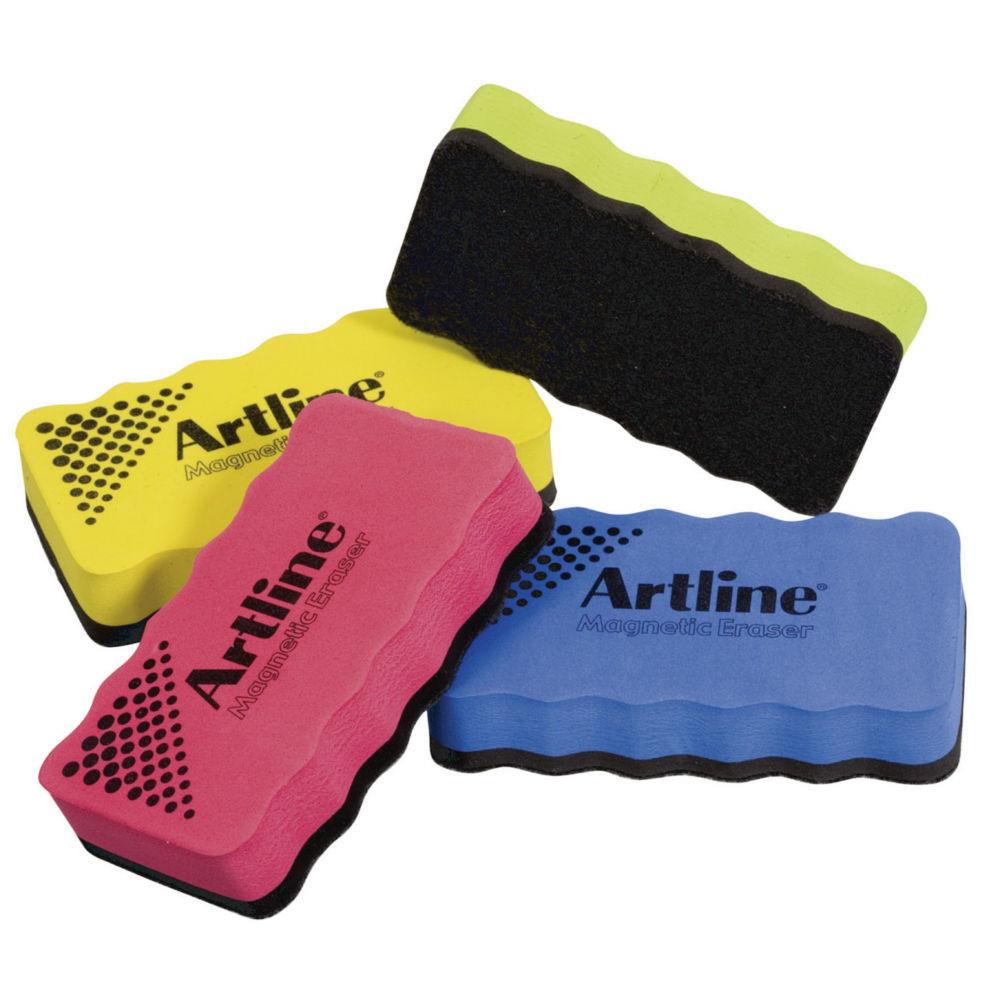 Brosse magntique pour tableaux blancs Artline - couleur alatoire