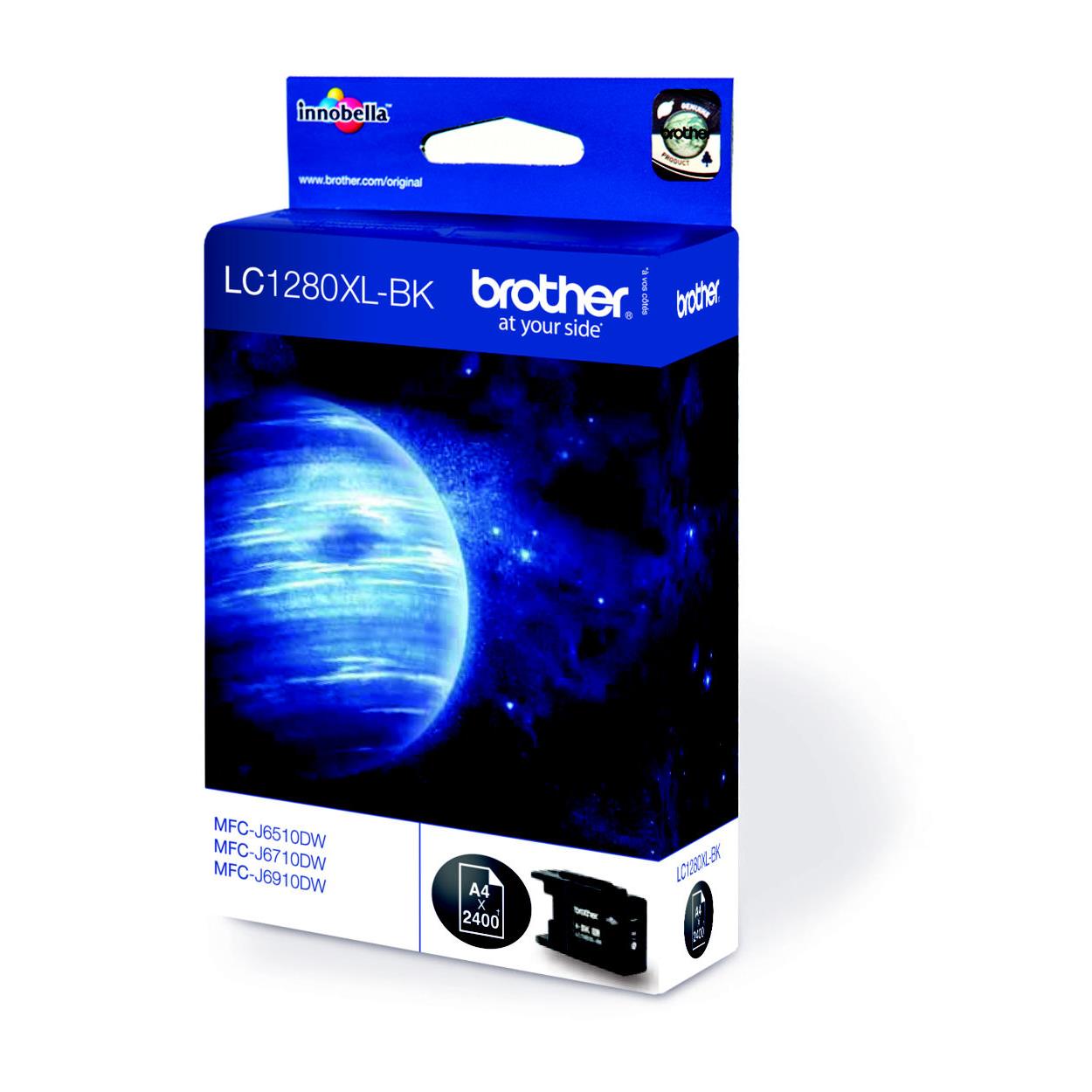 Cartouches pour imprimantes - Brother lc1280xlbk - cartouche d'encre originale - noir