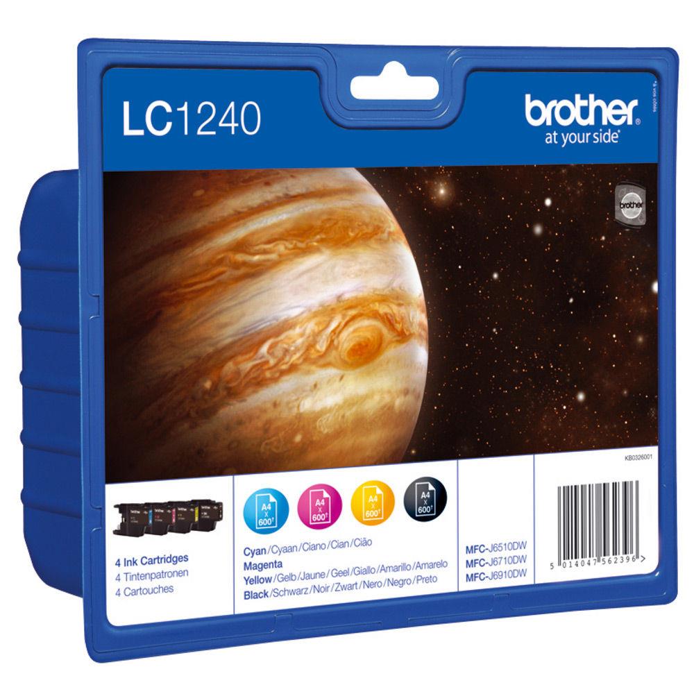 Cartouches pour imprimantes - Brother lc1240valbp - pack de cartouches d'encre originales